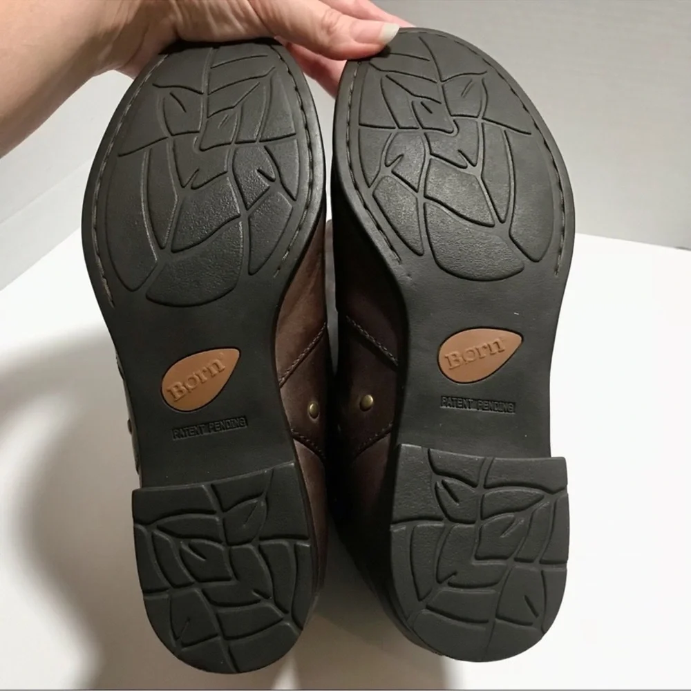 Born Larsen Genuine Leather Studded Riding Knee Boots - Picture 10 of 10